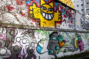 Street Art du côté de la rue des Thermopyles