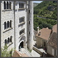 Rocamadour la basilique St Sauveur