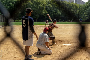 Base ball à Central Park