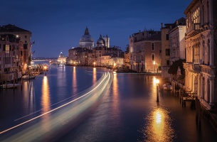 Grand canal de Venise.