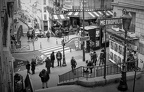 PARIS MONTMARTRE bw