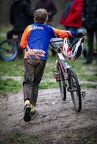 les jeunes du club de BMX du BCVO Franconville, à l'entrainement.