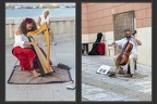 Musiciens de rue en Italie