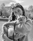 Portrait sur le canal st Martin