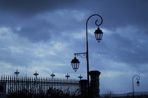 lampadaires parc Gévelot